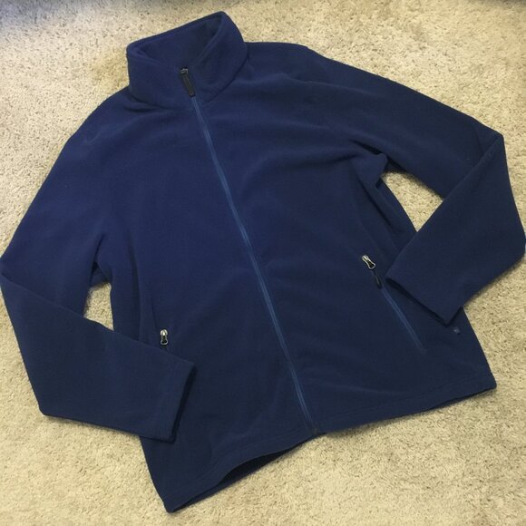 Wind River Hyper Dri HD1 Blue Fleece High Collar Jacket - Picture 12 of 16